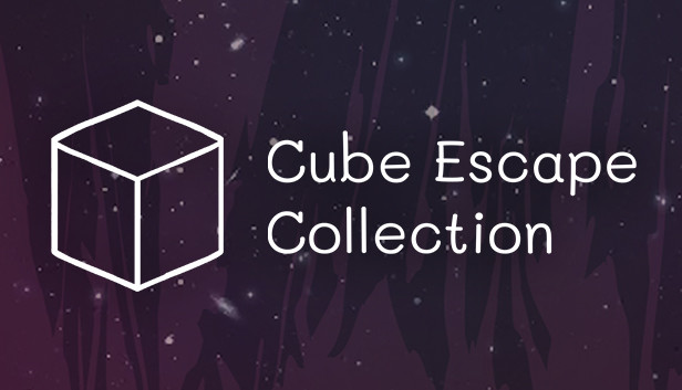 Cube Escape Collection タイトルロゴが中央に大きく配置されたストア用ヘッダー画像