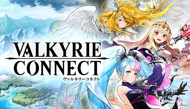 ヴァルキリーコネクト タイトルロゴ入りキーアート