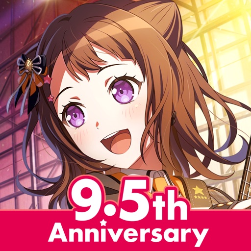 バンドリ！ガールズバンドパーティ！ 公式アプリアイコン
