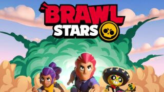 ブロスタ 公式ロゴビジュアル、BRAWL STARSのタイトルロゴとキャラクターたち