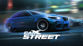 CarX Street 公式ストアアート、車体とロゴが大きく配置されたキーアート