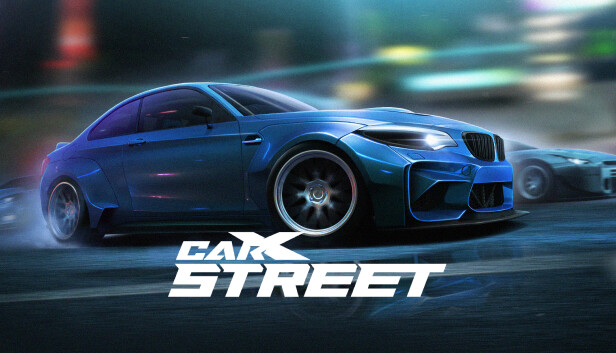 CarX Street 公式ストアアート、車体とロゴが大きく配置されたキーアート