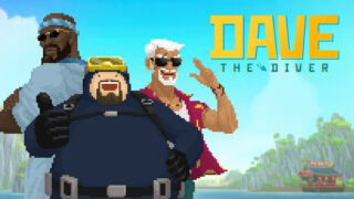 デイヴ・ザ・ダイバー 公式Steamカプセル画像 タイトルロゴが中央に大きく配置
