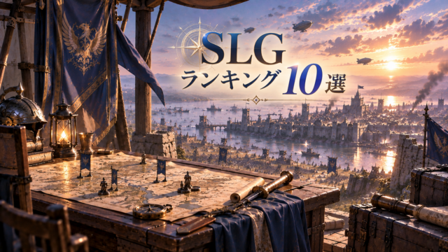 ストラテジー・SLGゲームおすすめランキングTOP10