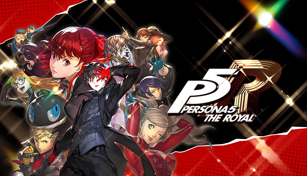 ペルソナ5 ザ・ロイヤル 公式キービジュアル、怪盗団メンバーとP5Rタイトルロゴ
