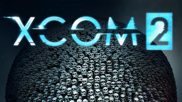 XCOM 2 タイトルロゴが画面上部いっぱいに配置されたキーアート